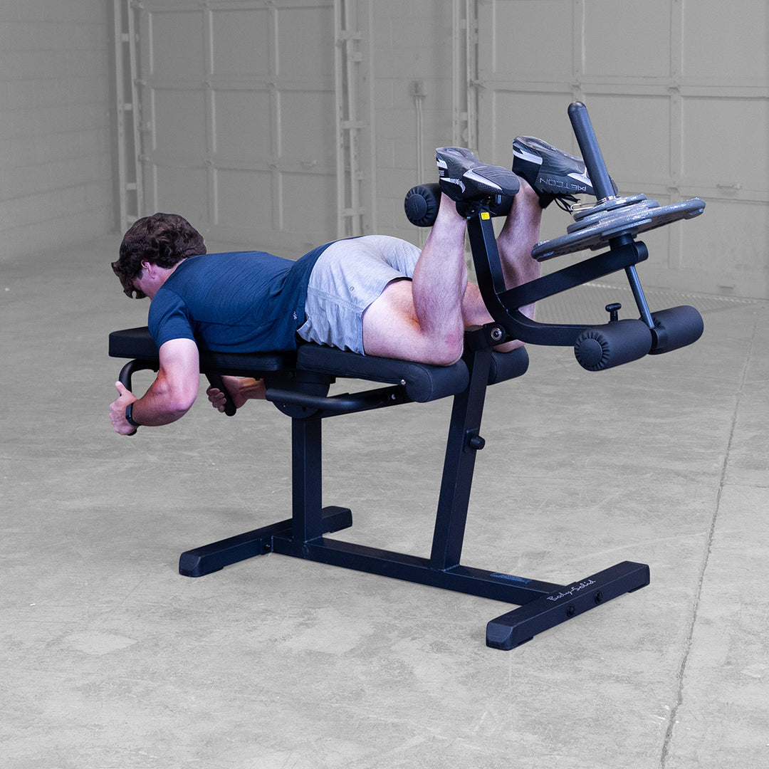 Body-Solid Seated Leg Extension and Supine Curl