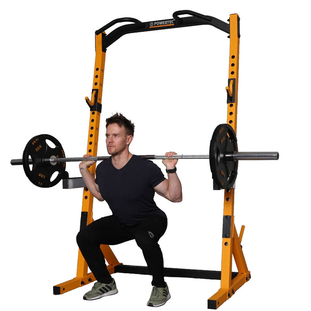 PowerTec Workbench Half Rack – Fitness Exchange