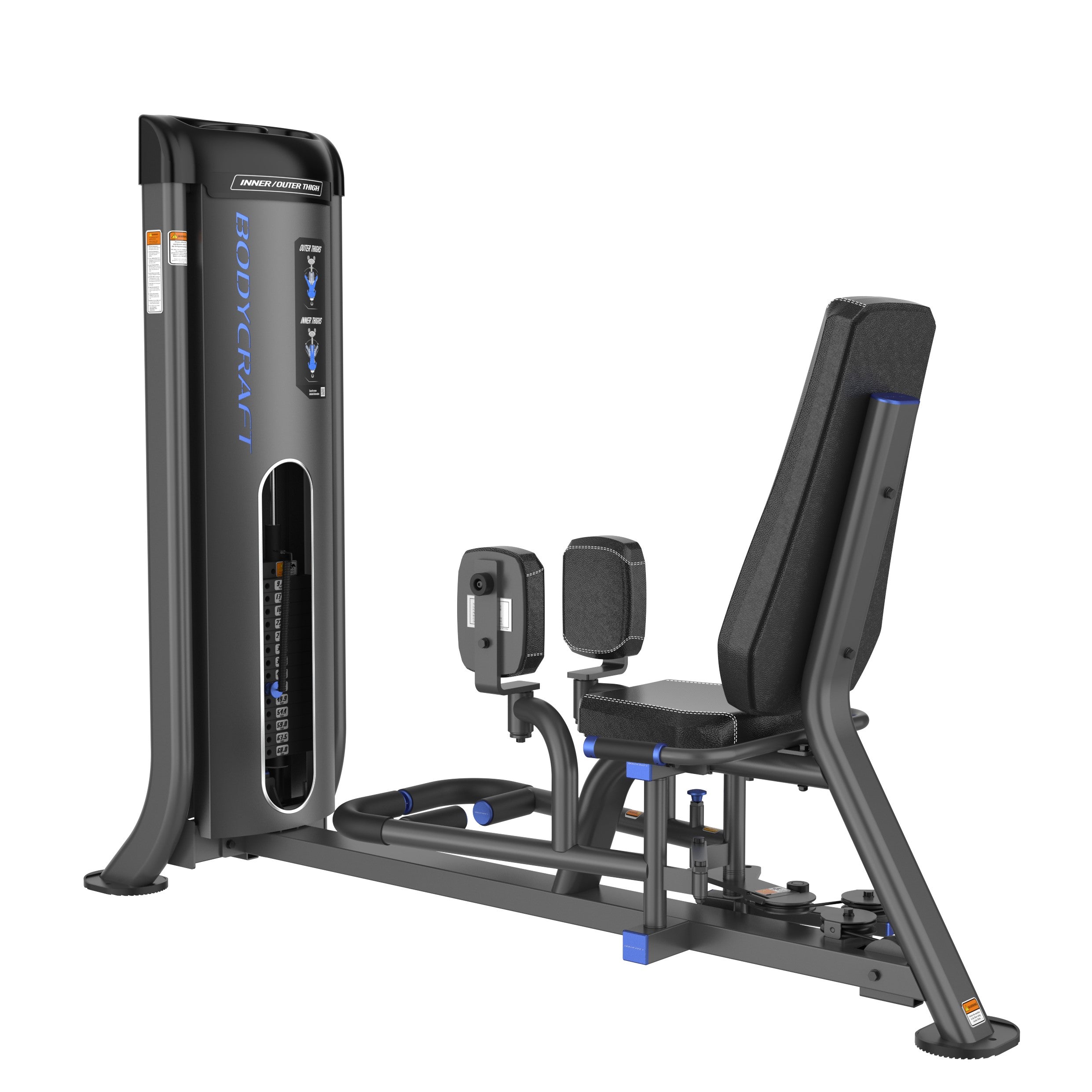 Dual inner outer online thigh machine