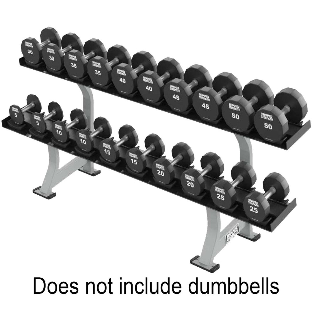 Certified Used Life Fitness Two Tier Dumbbell Rack