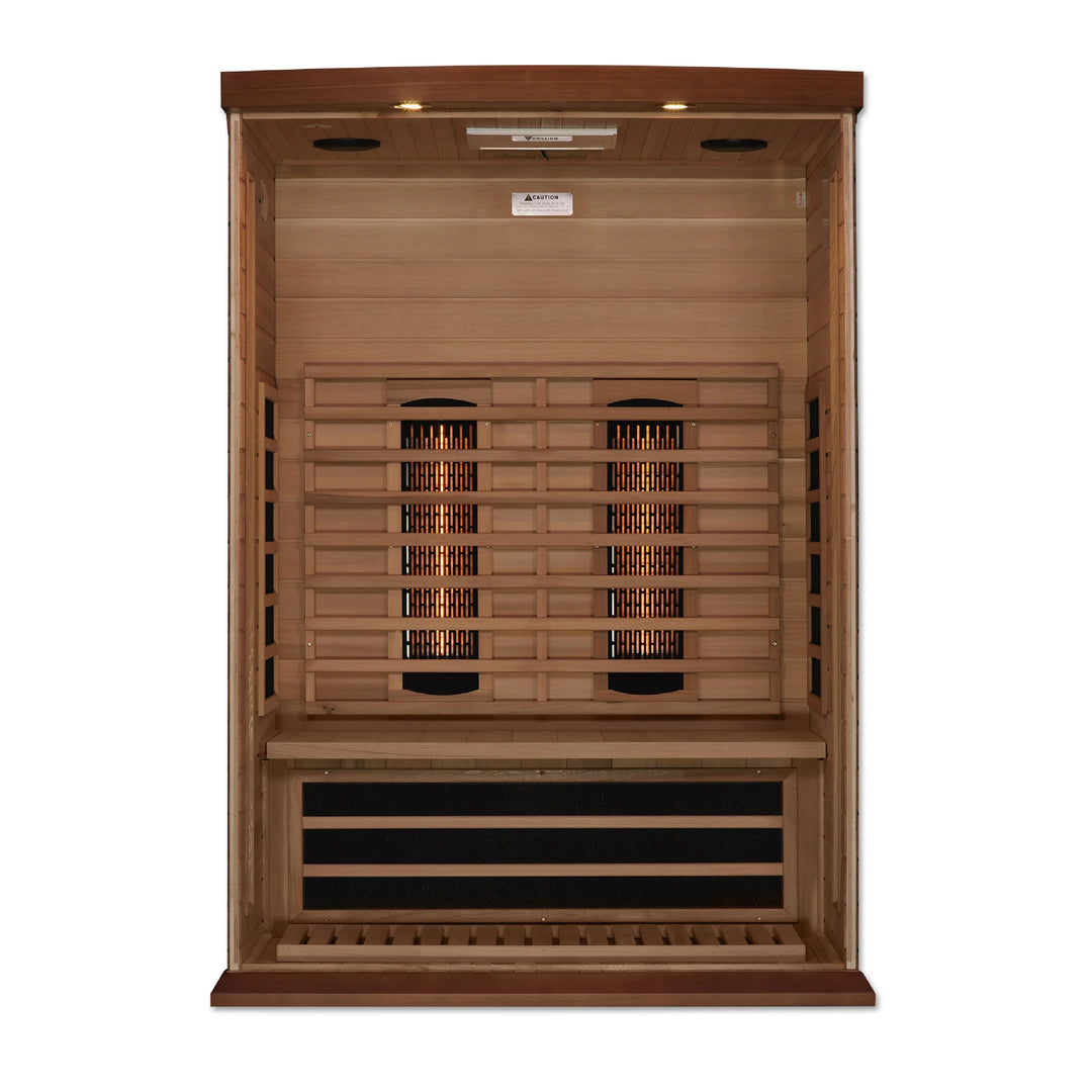 Maxxus 2 Person Full Spectrum Infrared Sauna - Canadian Red Cedar