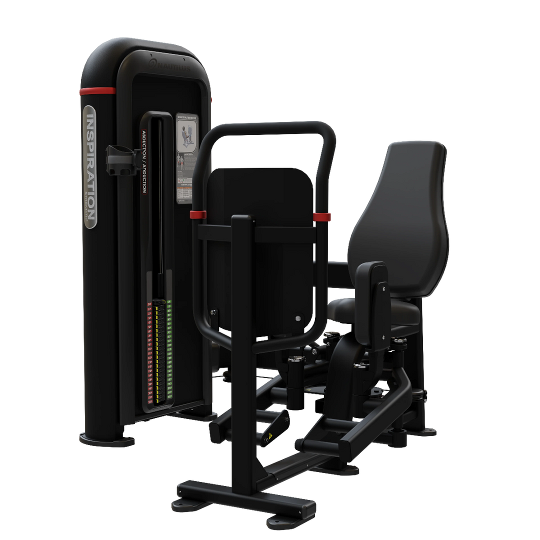 Black fitness machine on a white background