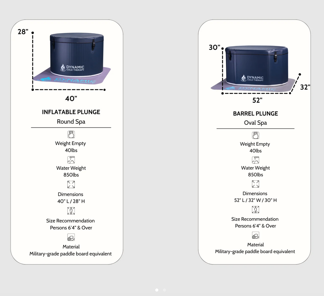 Inflatable Plunge - Dynamic Cold Therapy