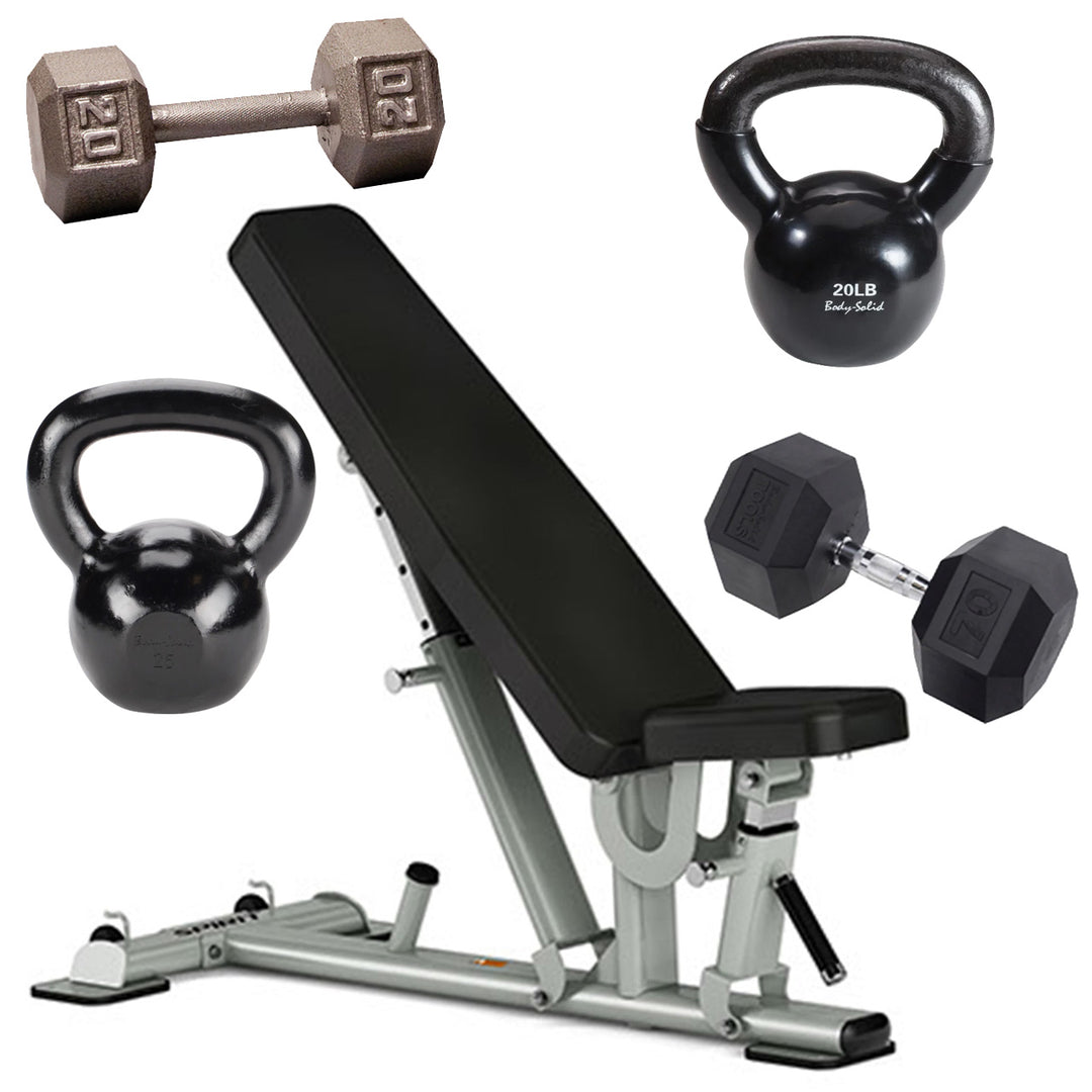 Weights and Bench Combo SALE