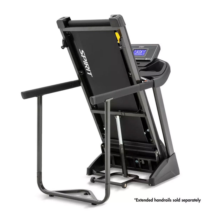 Spirit Folding Treadmill Extended Handrails