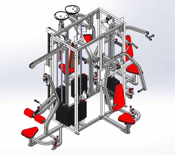 IL-155 5 Station Multi-Gym