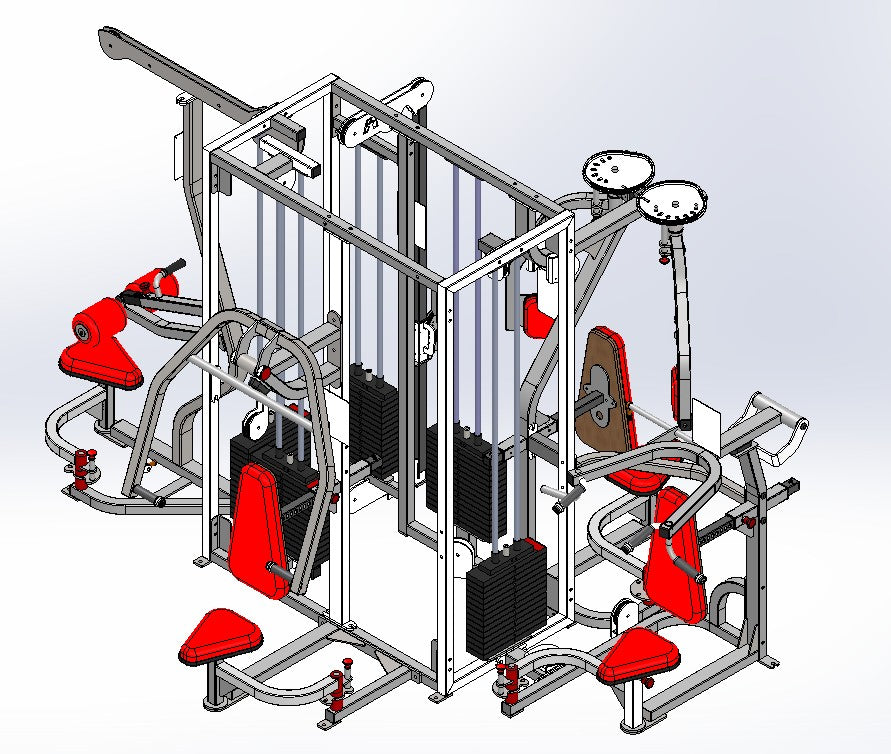 IL-155 5 Station Multi-Gym