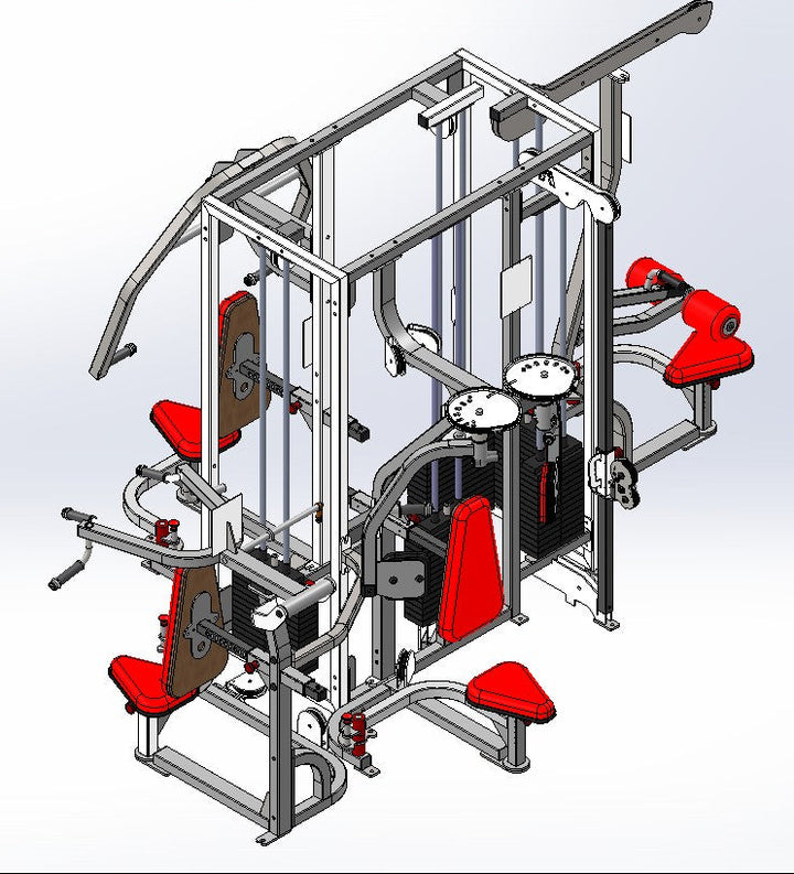 IL-155 5 Station Multi-Gym