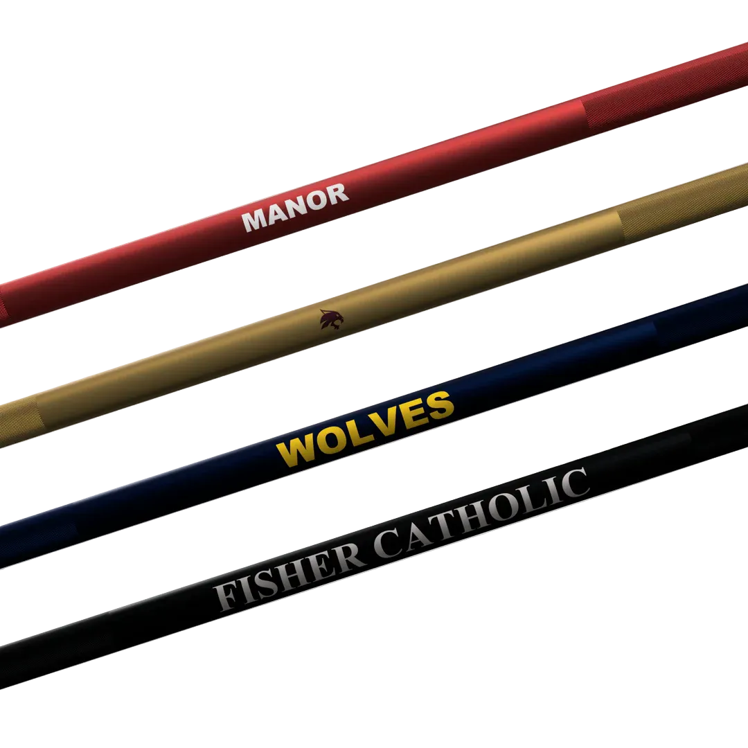 Four olympic bars with &