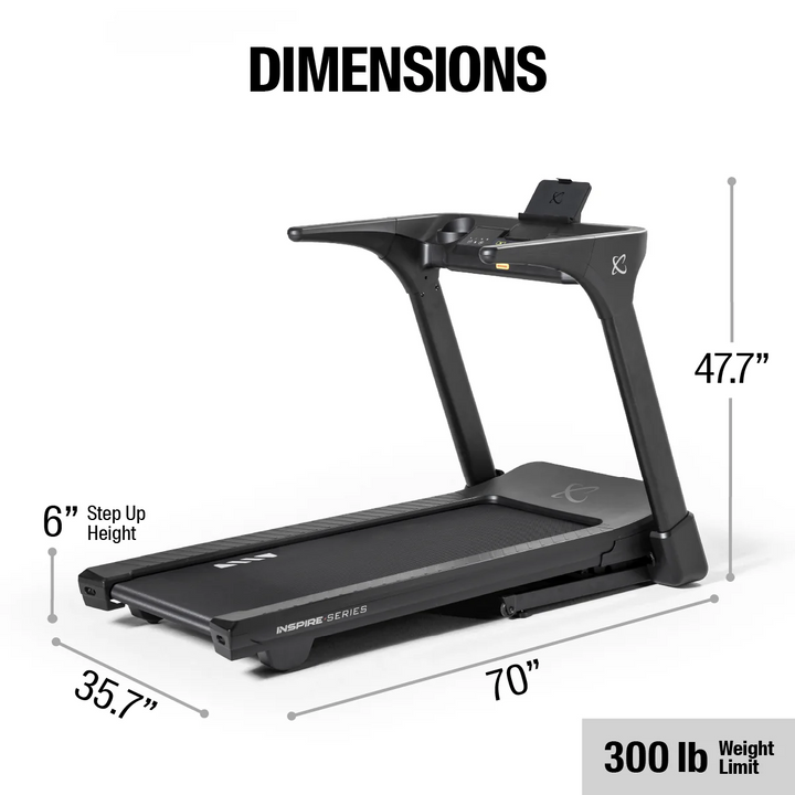 Inspire T4 Folding Treadmill