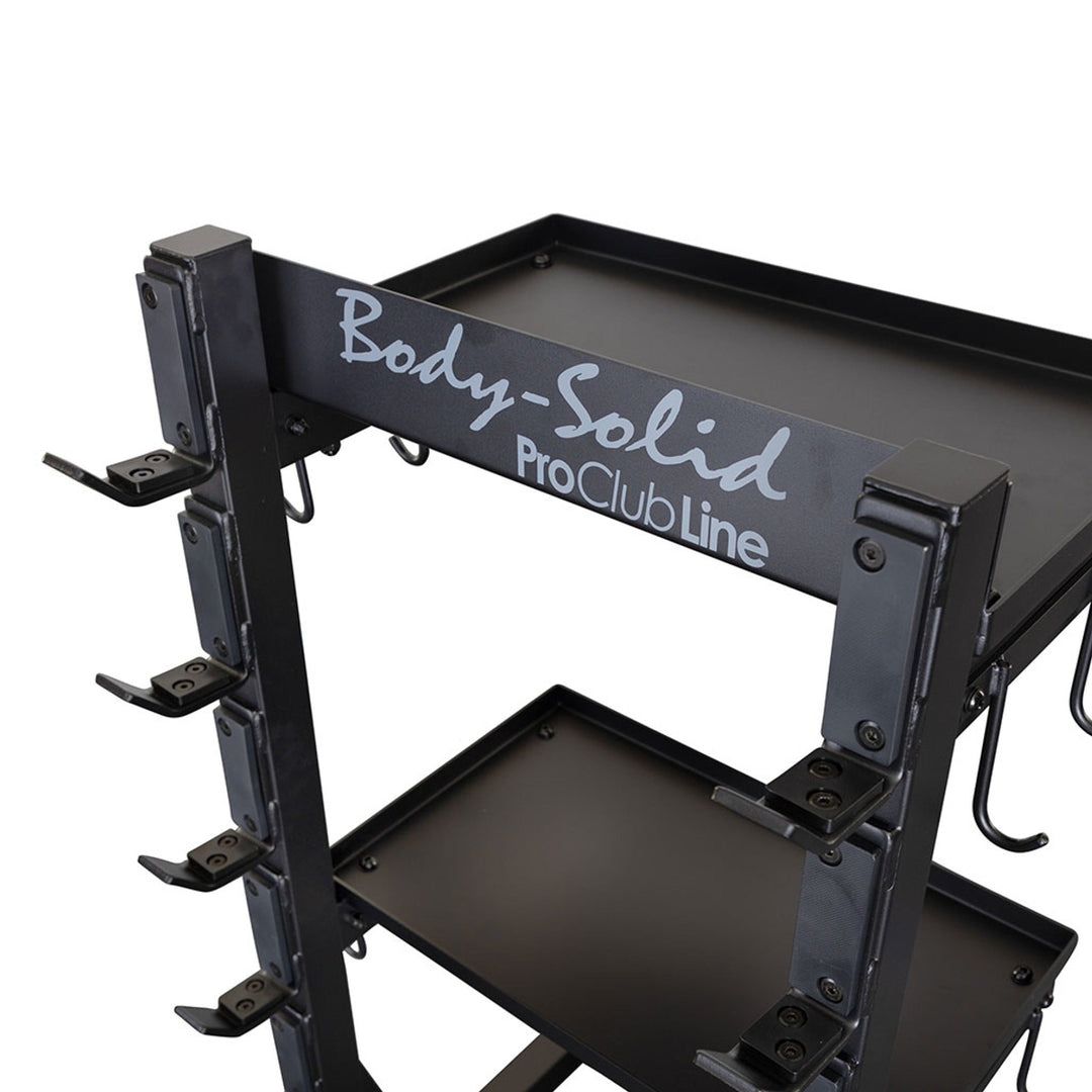Body-Solid ProClubLine weight lifting platform on a white background