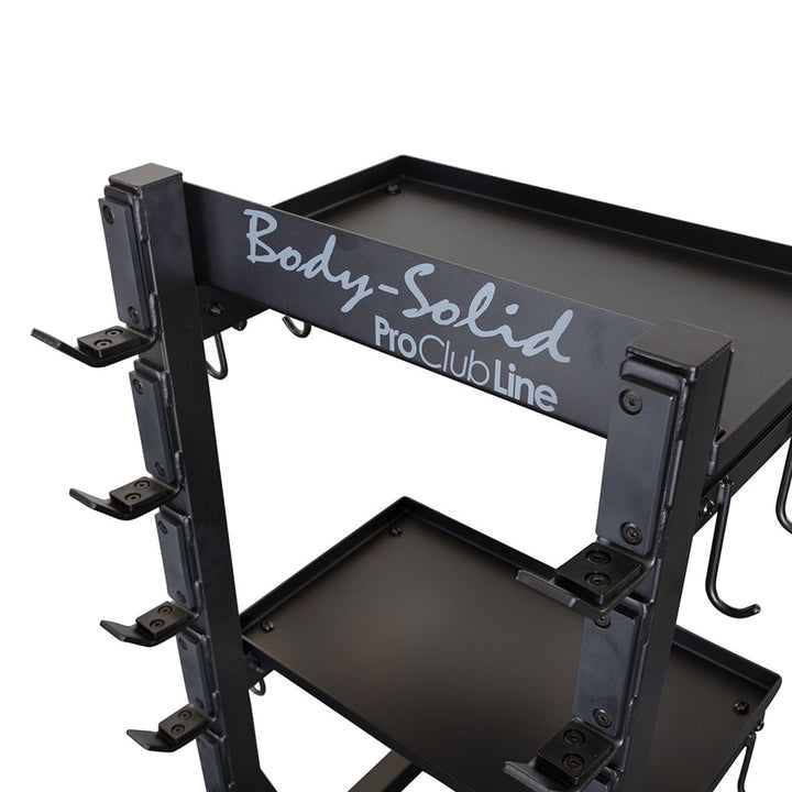 Body-Solid ProClubLine weight lifting platform on a white background