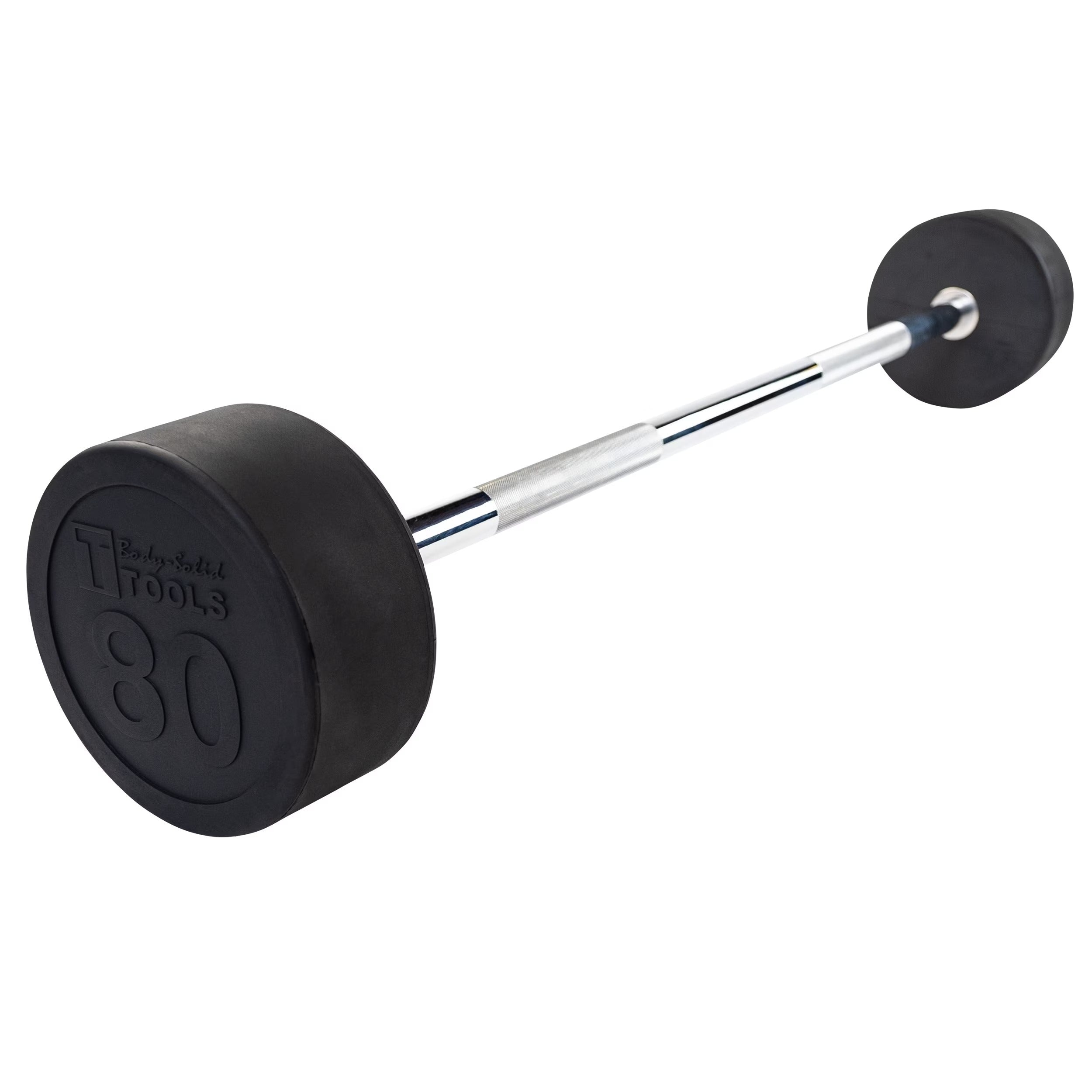Body-Solid 80 lb Fixed Straight Weight Barbell – Fitness Exchange