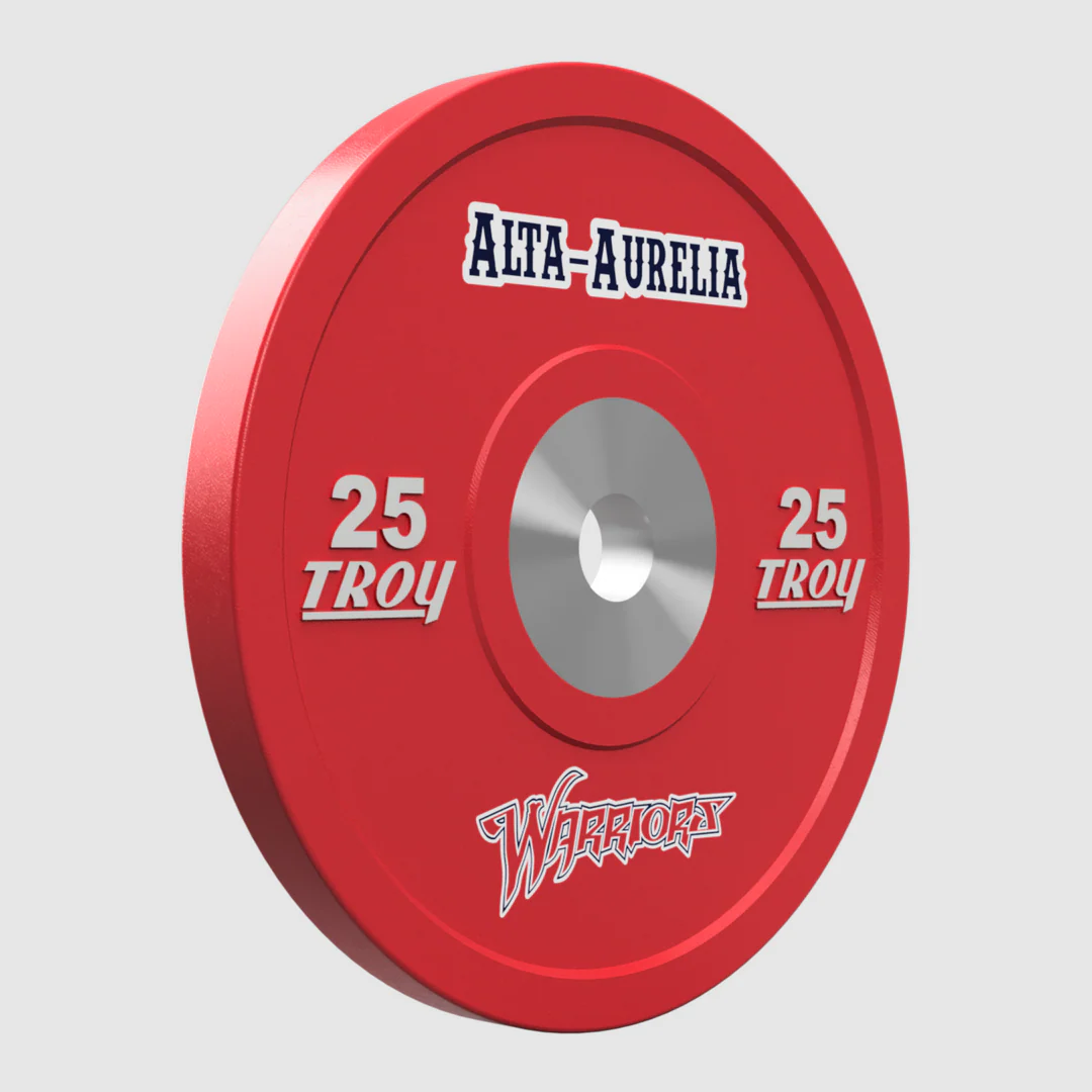 Custom Dual Logo Premium Rubber Bumper Plates