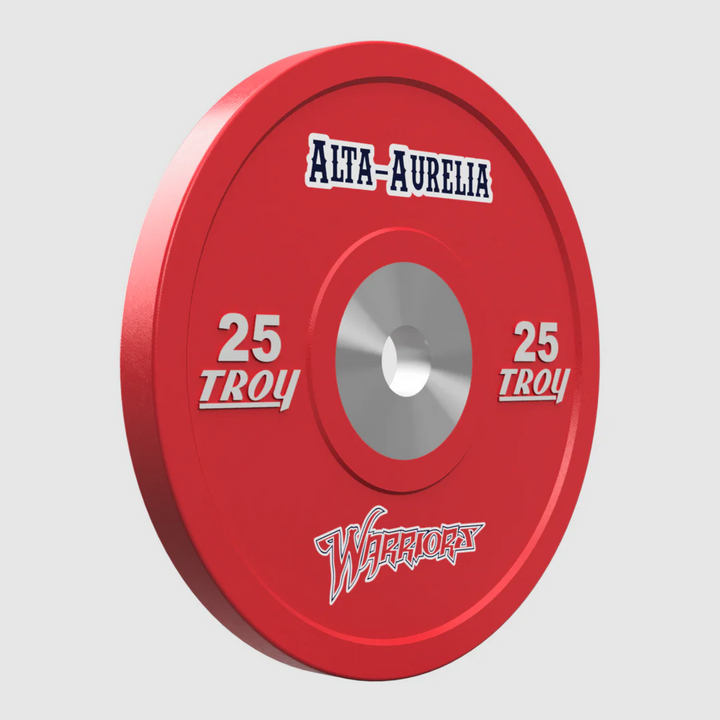 Custom Dual Logo Premium Rubber Bumper Plates