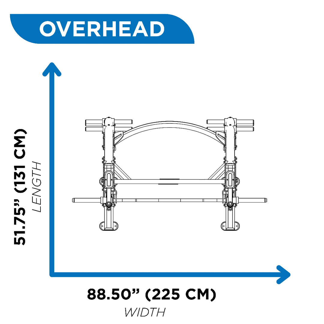 3755 Overhead Dimensions