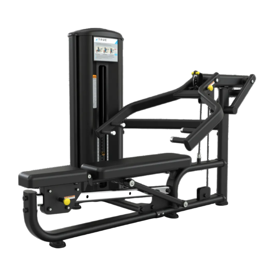 Black gym machine with &