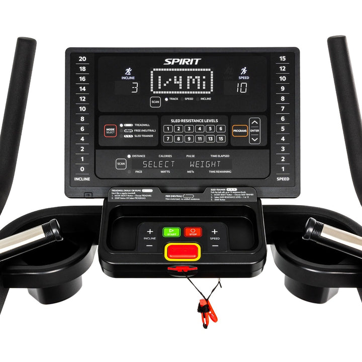 Spirit CTSBS900 Slat Belt Sled Treadmill