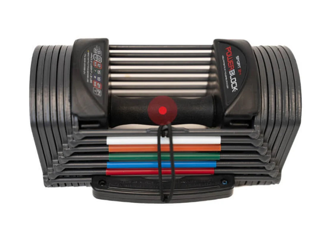 PowerBlock Sport 24 Adjustable Dumbbell Set 3-24 lbs