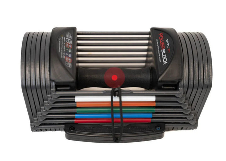 PowerBlock Sport 24 Adjustable Dumbbell Set 3-24 lbs