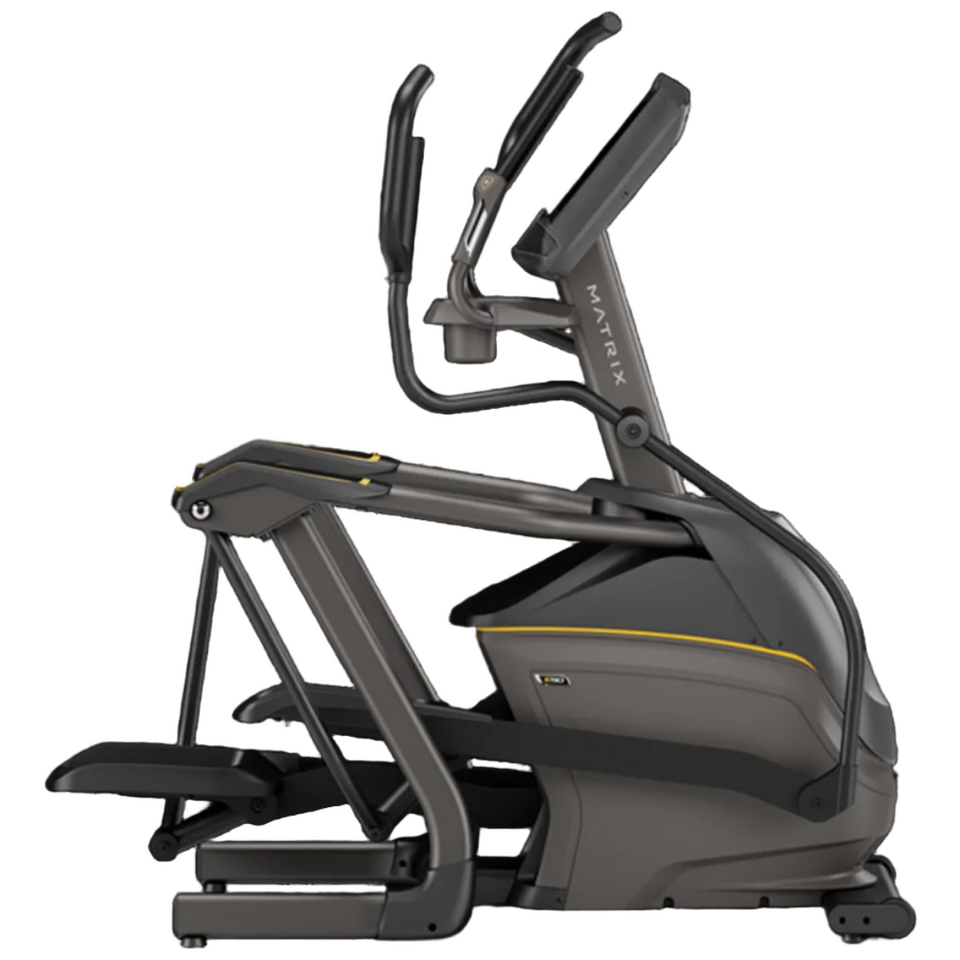 Gray elliptical machine with &
