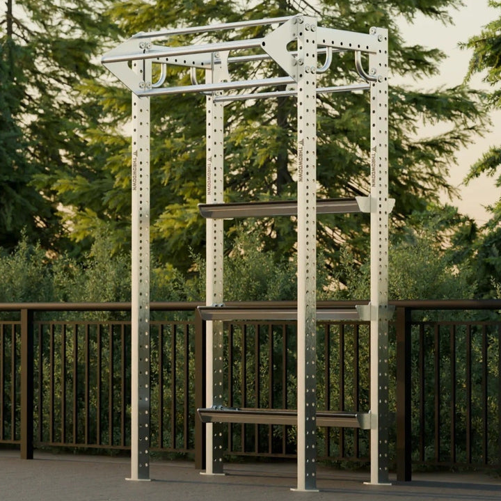 Outdoor exercise power rack