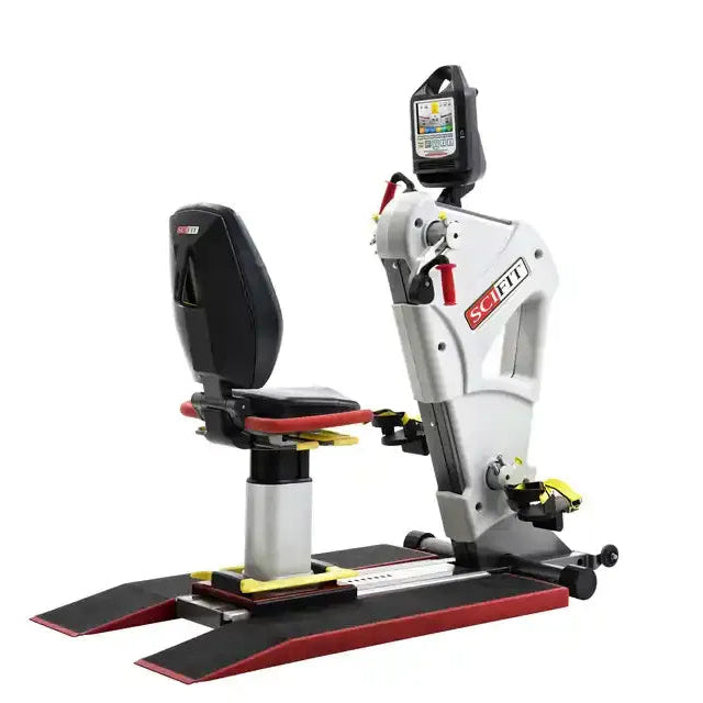 scifit upperbody ergometer with wheelchair ramp