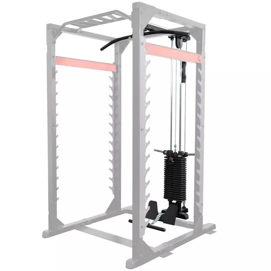 Certified Used Steelflex Club Line Power Rack with Lat/Low Row