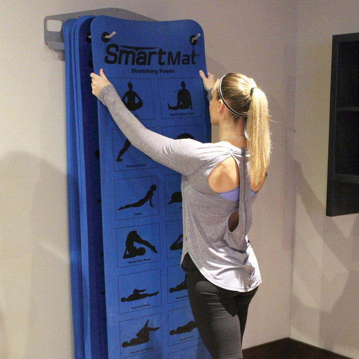 Prism Smart Mat Rack Wall Mounted Commercial Package