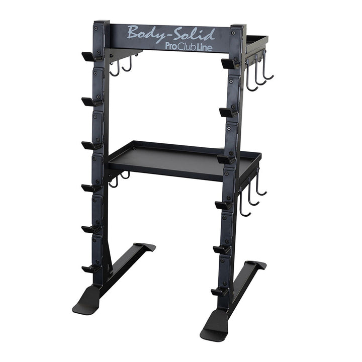 Body-Solid Pro Club Line weight rack on a white background