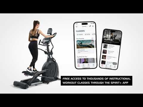 Spirit XE395 Elliptical