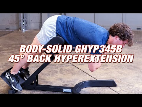 Body-Solid 45 degree Hyperextension – Fitness Exchange