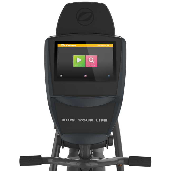 Octane Fitness xRide xR6 -  10″ Touchscreen Console  - Recumbent Elliptical