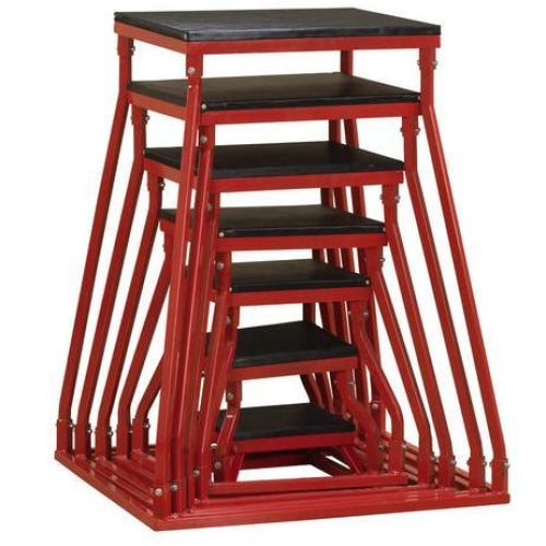 Body-Solid Plyometric Box Set 6 12 18 24 30 36 & 42 - Plyometric Platforms