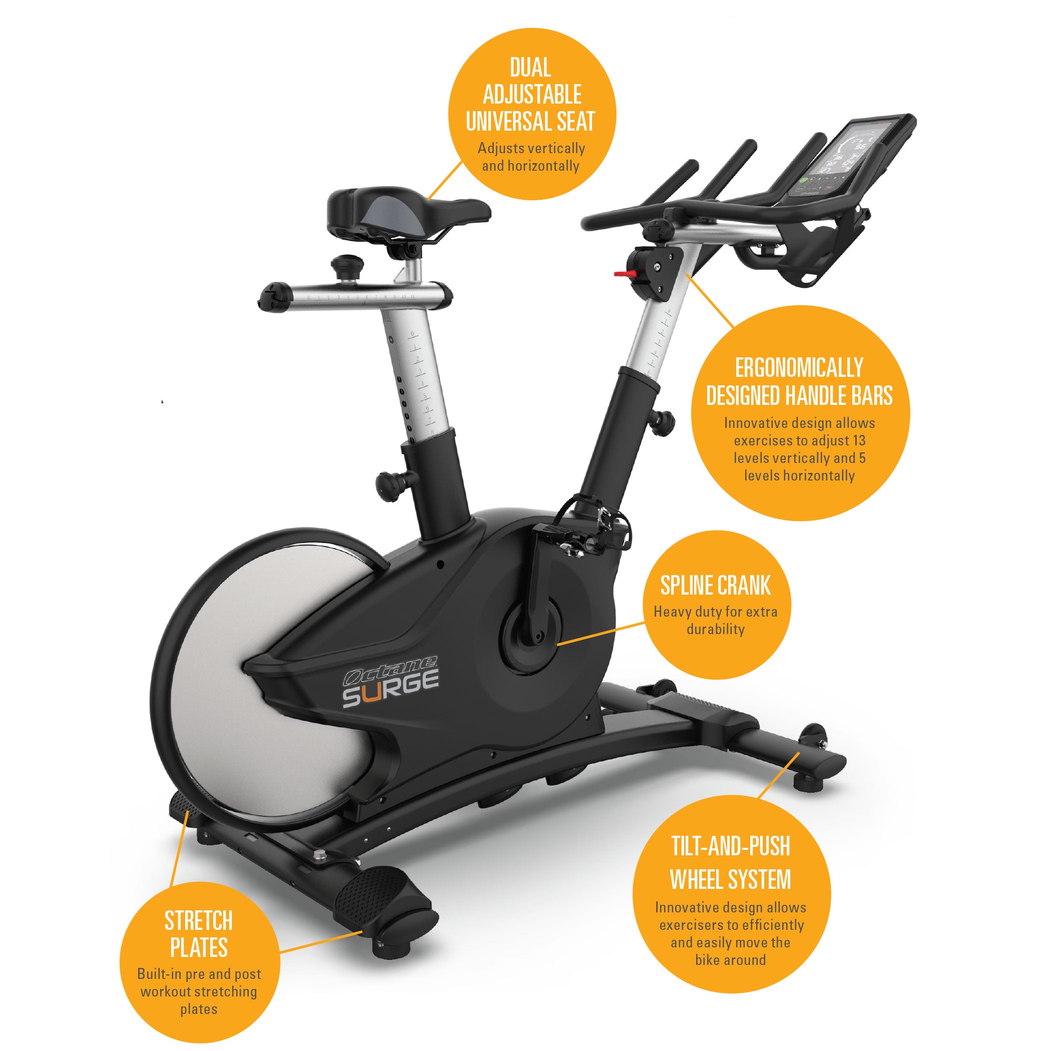 Octane Fitness Surge Indoor Cycle