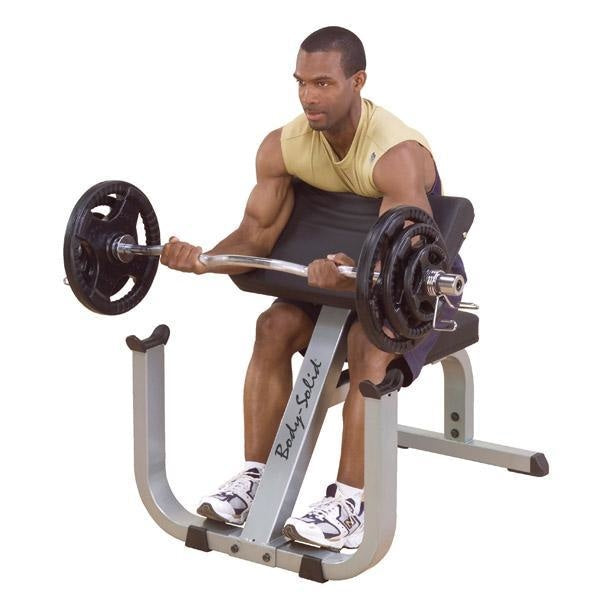 Body-Solid Preacher Curl Machine #GPCB329 - Upper Body