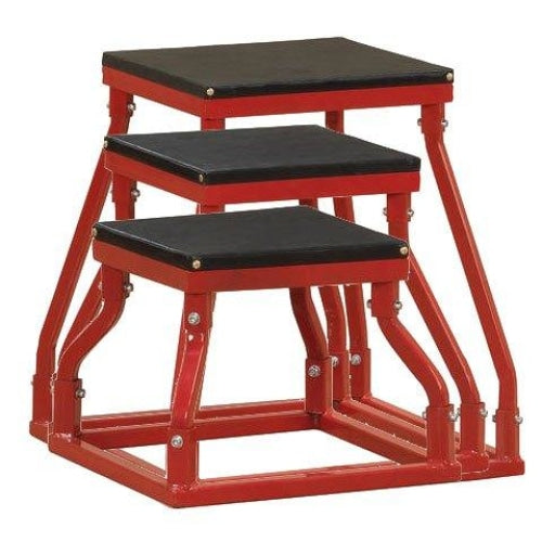 Body-Solid Plyometric Box Set 12 18 &amp; 24 - Plyometric Platforms