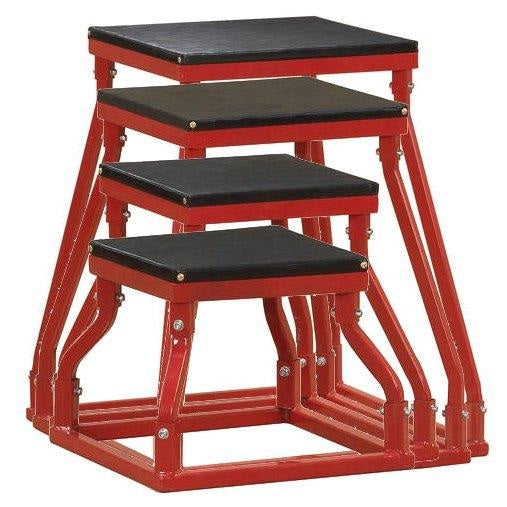 Body-Solid Plyometric Box Set 12 18 24 &amp; 30 - Plyometric Platforms