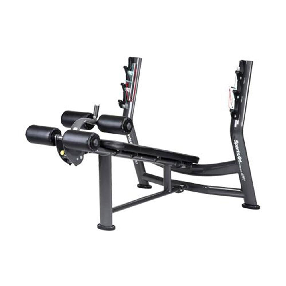 SportsArt A997 Olympic Decline Bench - SportsArt Free Weight Series