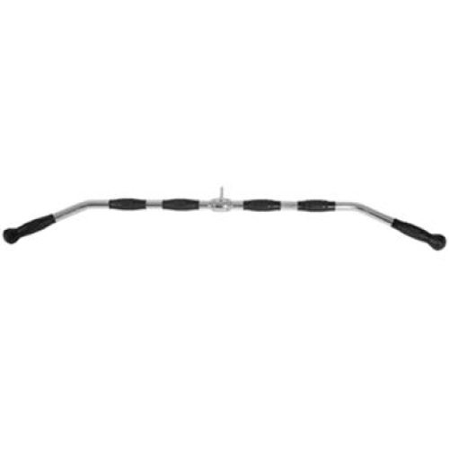 48 High Quality Lat Bar with Rubber Grip #GLB-48SR - Cable Attachment Bars