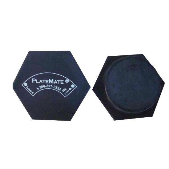 PlateMate Micro Loading 1.25 lb Hex Weight Plate 1 Pair - Add On Weights