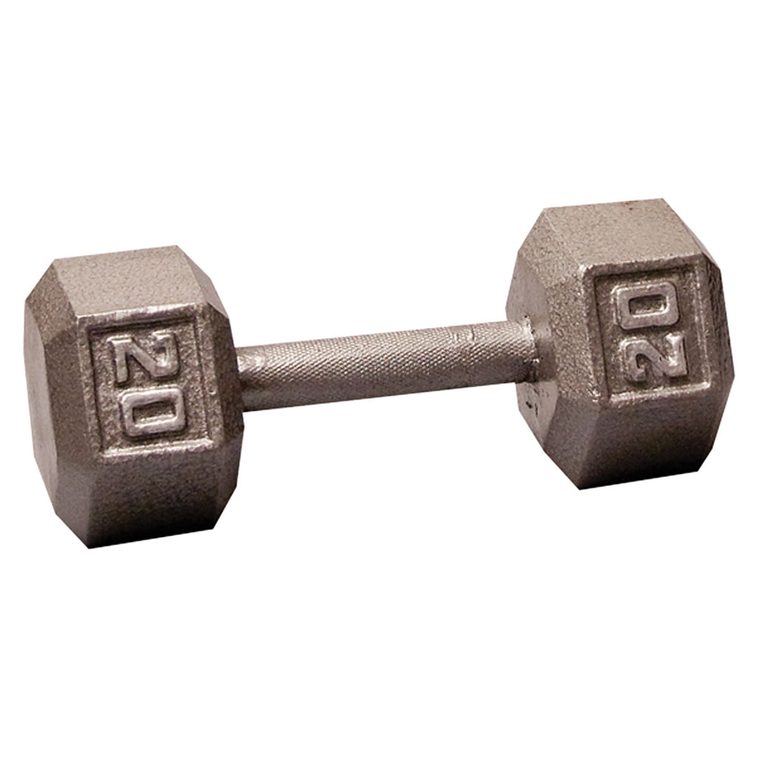 Body Solid Iron Hex Dumbbells