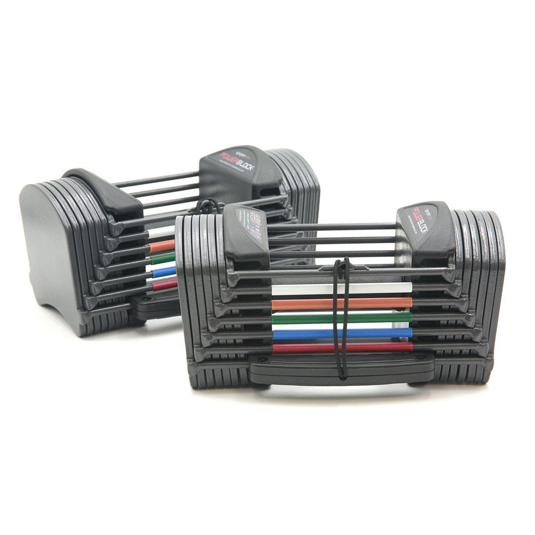 Powerblock adjustable dumbbells