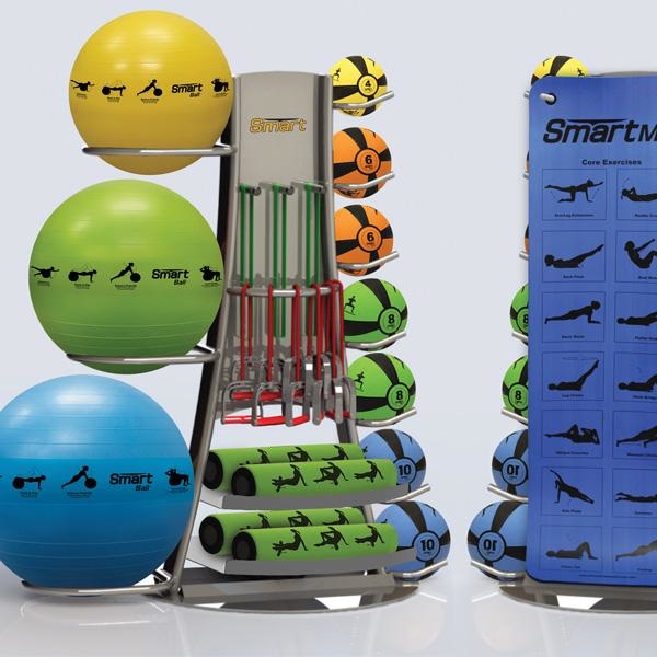 Prism Self-Guided Elite Storage Tower - Medicine Balls