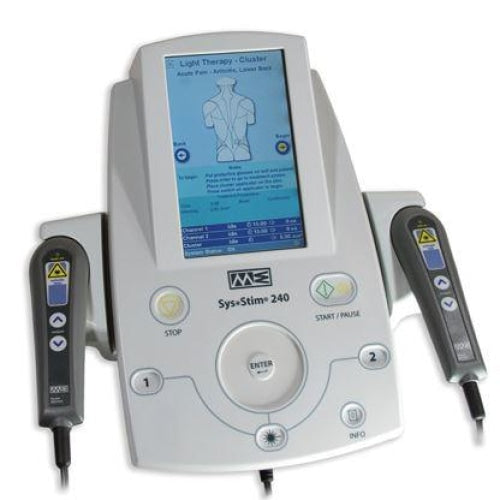 Mettler Sys*Stim 240 2 Channel Stimulation with Light Therapy – Fitness ...