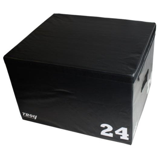 Troy Foam Stackable Plyo Box 24 #TPLYO24 - Plyometric Platforms