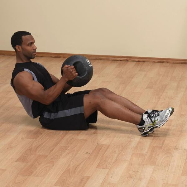 Body-Solid Dual Grip Med Ball - 6 lbs. - Medicine Balls