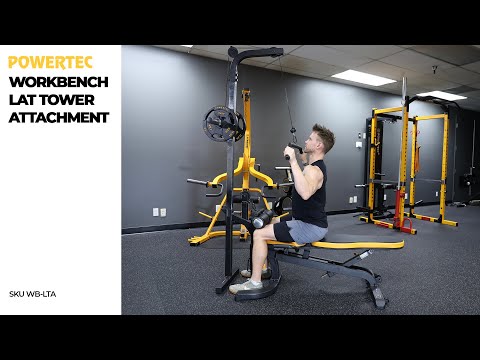 Powertec Lat Tower Attachment – Fitness Exchange