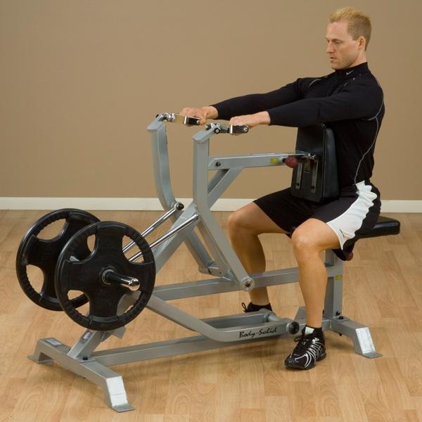 Body solid row online machine