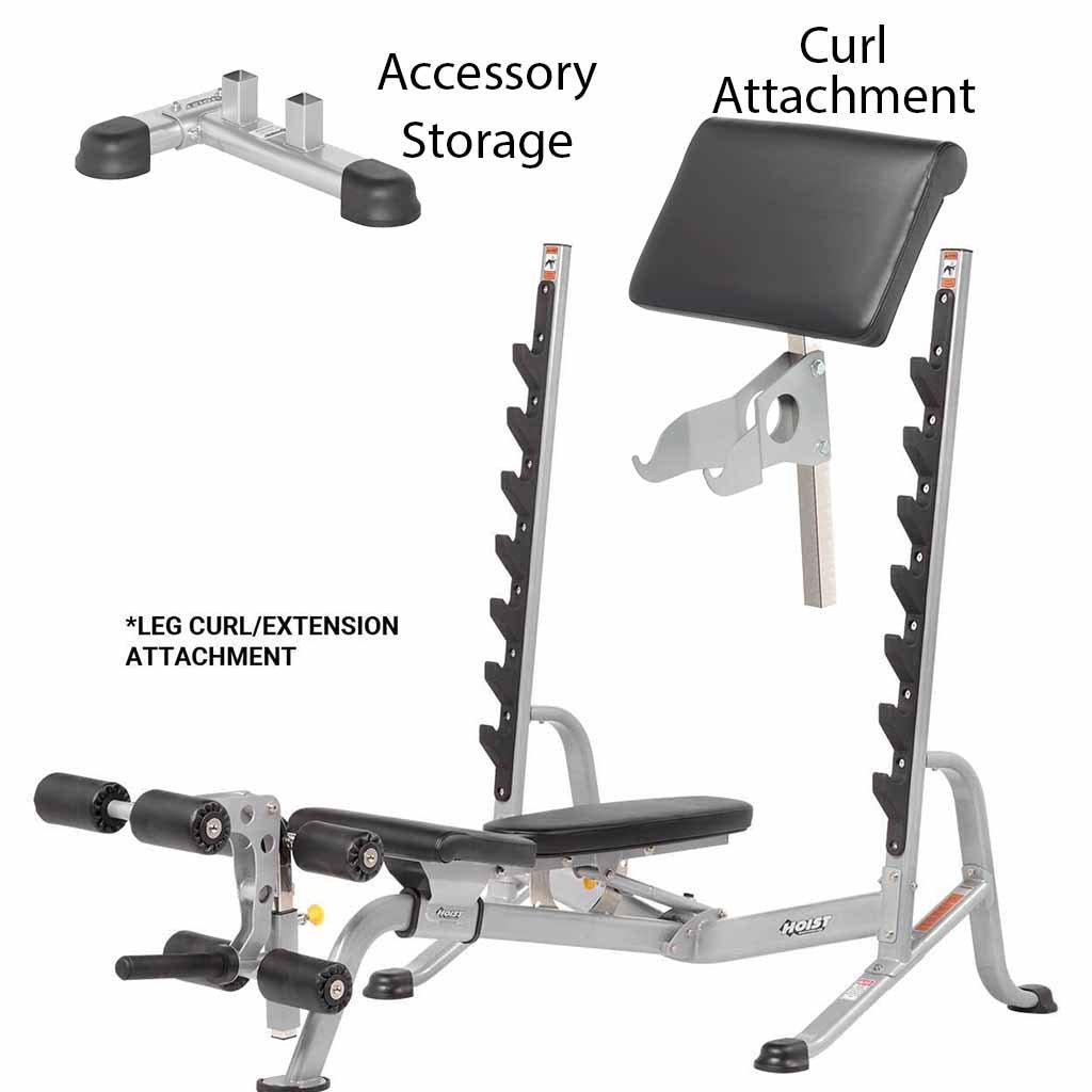 Hoist 7 Position FID Bench — Western Fitness Equipment